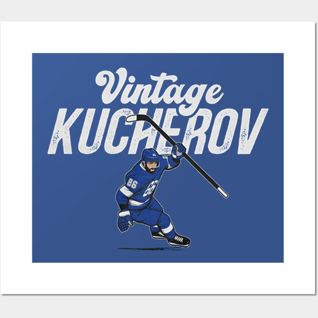 Nikita Kucherov Vintage Wall Art by stevenmsparks